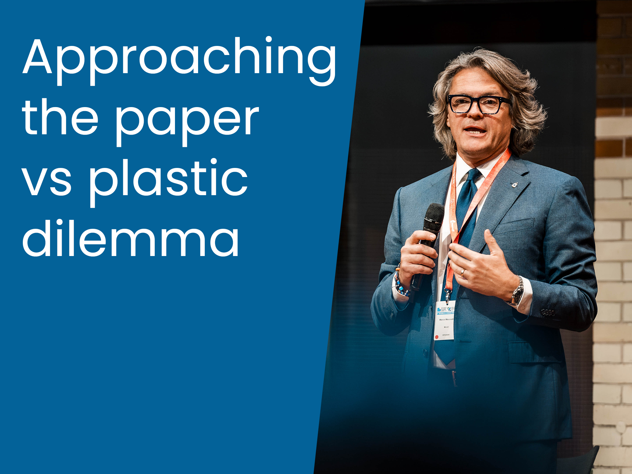 Approaching the paper vs plastic dilemma
