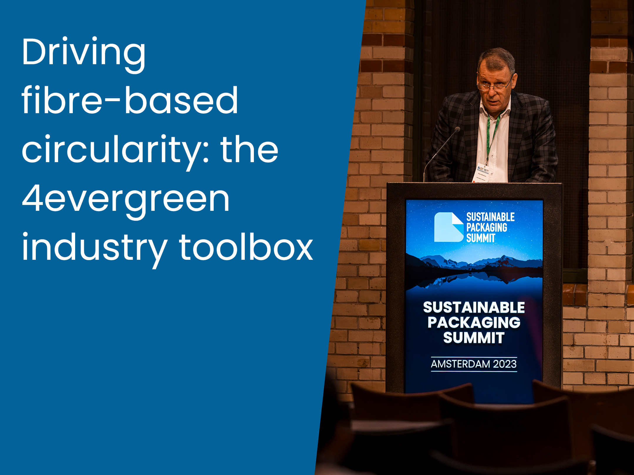 Driving fibre-based circularity- the 4evergreen industry toolbox
