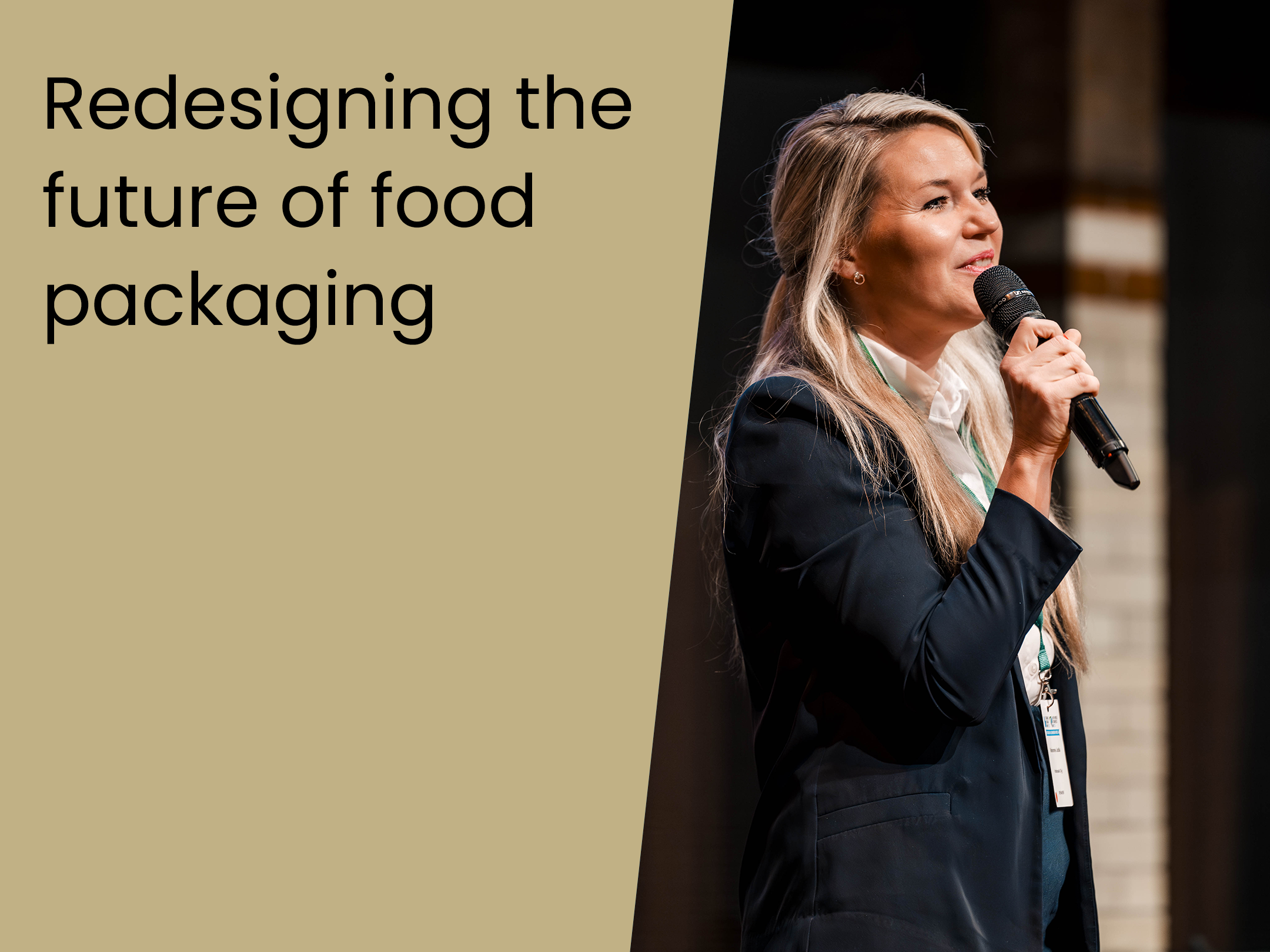 Redesigning the future of food packaging
