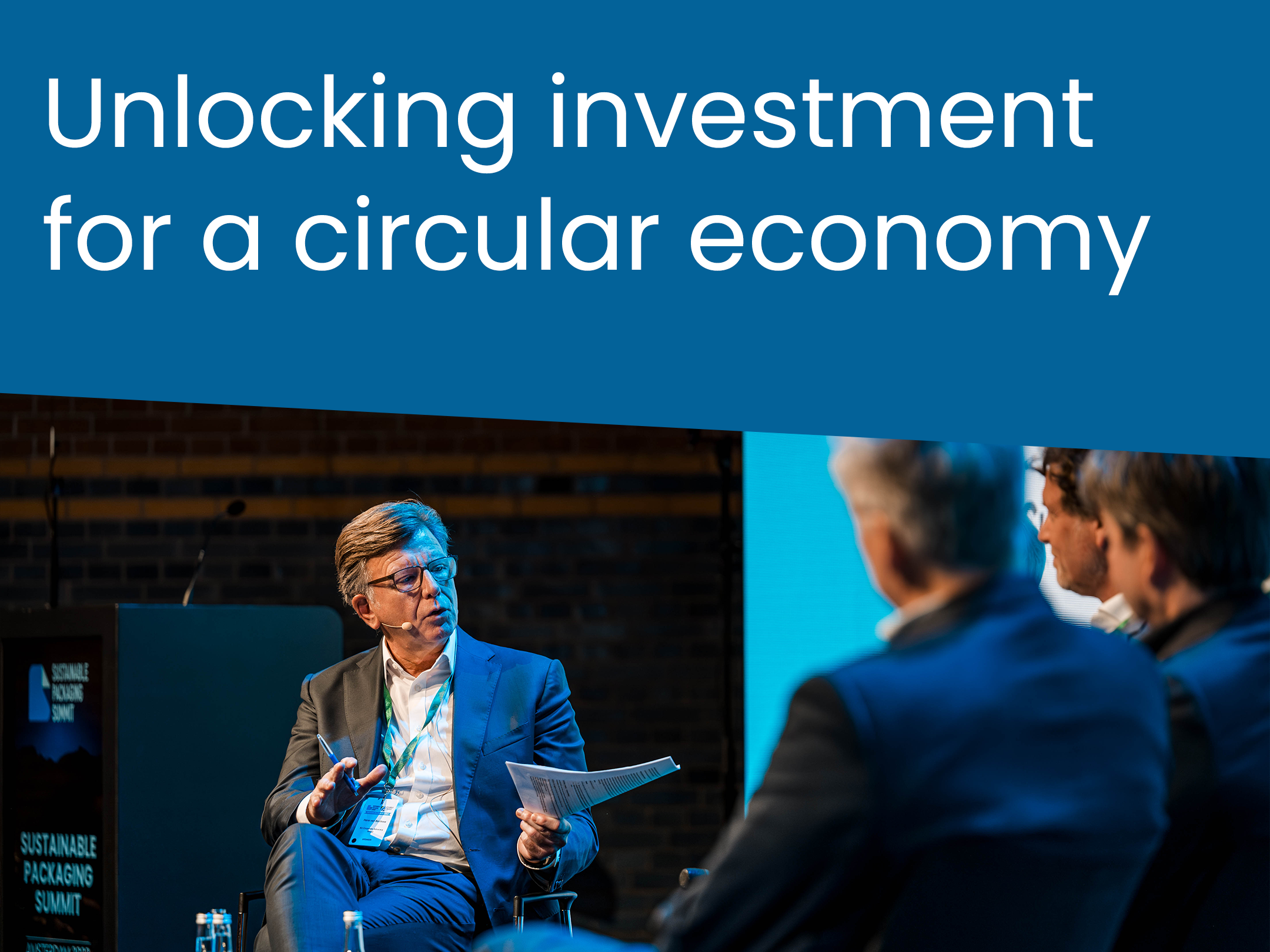 Unlocking investment for a circular economy
