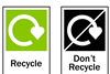 Recycle labels