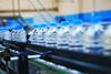HB Fuller water bottles production line