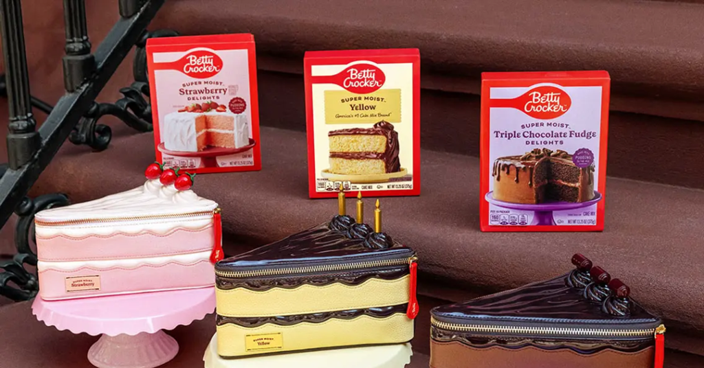Betty Crocker unveils new packaging design and handbag collection