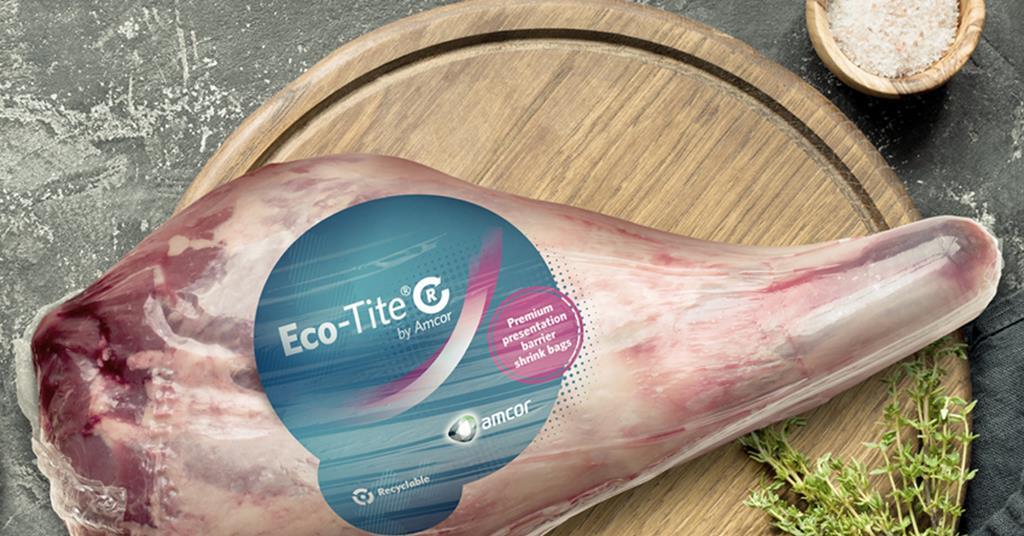 Amcor Eco-Tite R a PVDC-free, recyclable shrink bag for meat