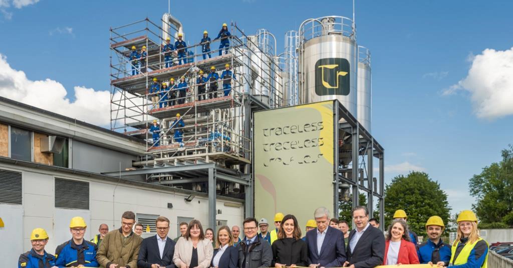 Traceless announces first industrial facility for natural polymer technology