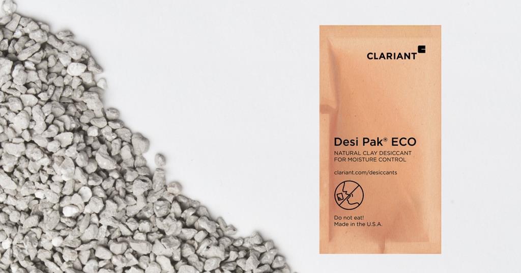 Absorbent clay packets from Clariant aim to protect goods against moisture  and reduce packaging waste, Article