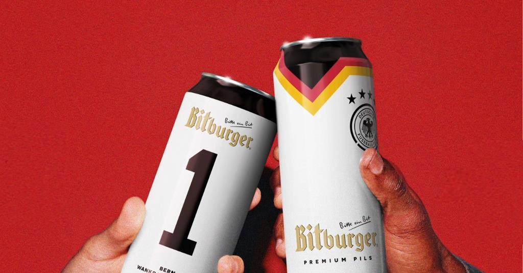Bitburger unveils limited edition World Cup cans