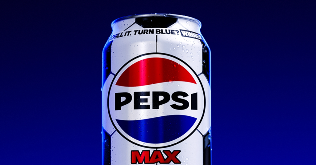 Colour-changing Pepsi cans offer football fans the chance to win prizes