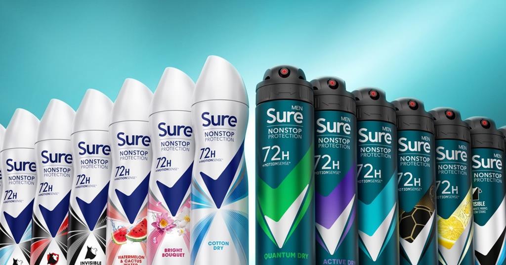 Redesign with emphasis on efficacy for Unilever deodorant brand