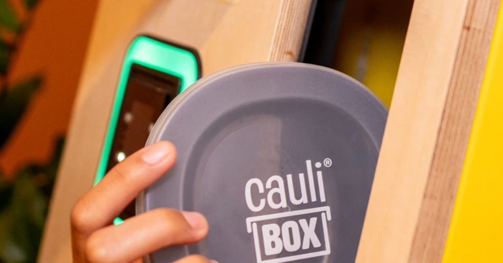 Compass Group and Cauli expand reusable smart food and drink system