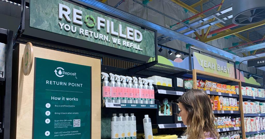 Refillable packaging scheme for M&S ownbrand homecare products expands