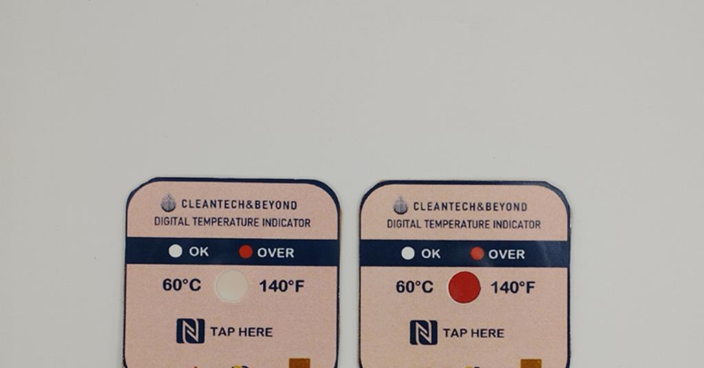 AIPIA Congress Highlight: Temperature label combines RFID/NFC