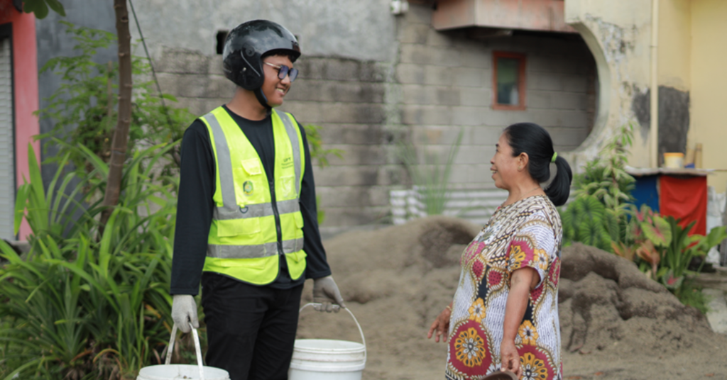 Project STOP provides waste management services to over 700,000 people in Indonesia