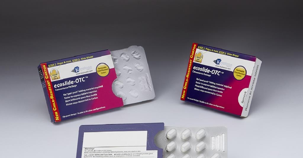 Keystone Folding Box Co. Launches EcoslideOTC Article Packaging Europe