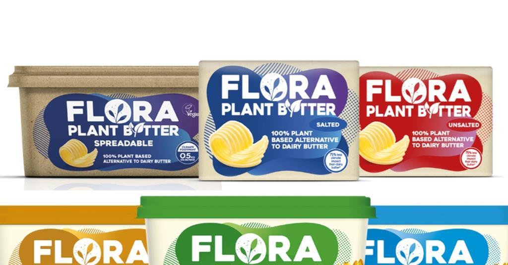 Flora unifies packaging design for plant-based spread range