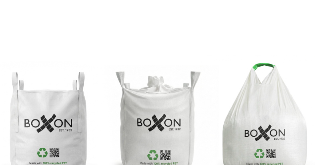 Boxon turns recycled PET bottles into food-contact industrial big bags