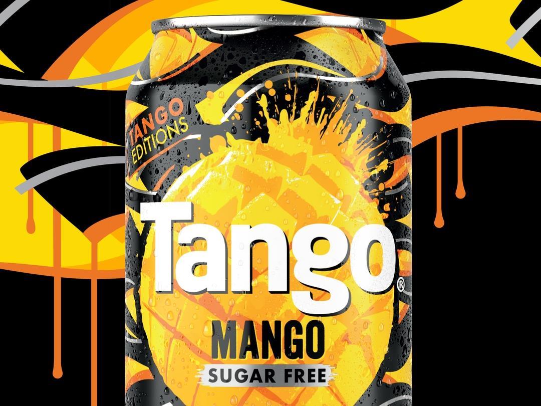 Bloom and Britvic unveil limitededition sugarfree Tango Mango can