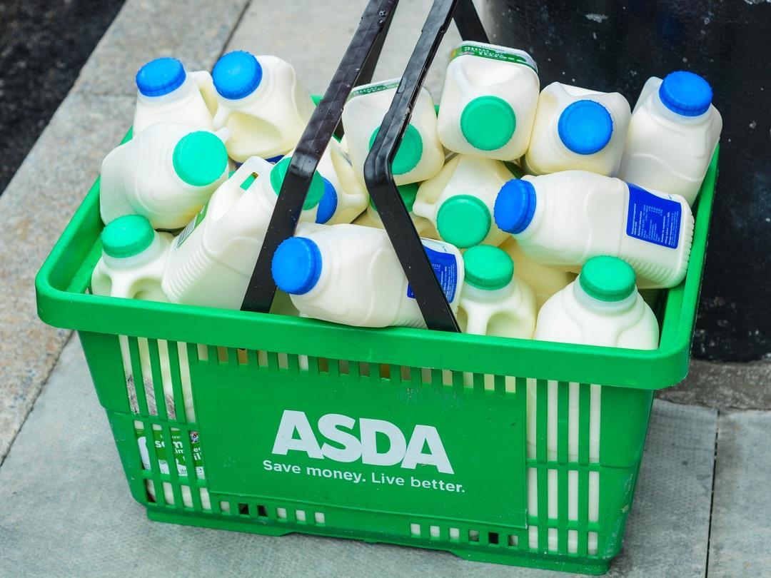 Asda latest retailer to roll out clear caps for milk cartons