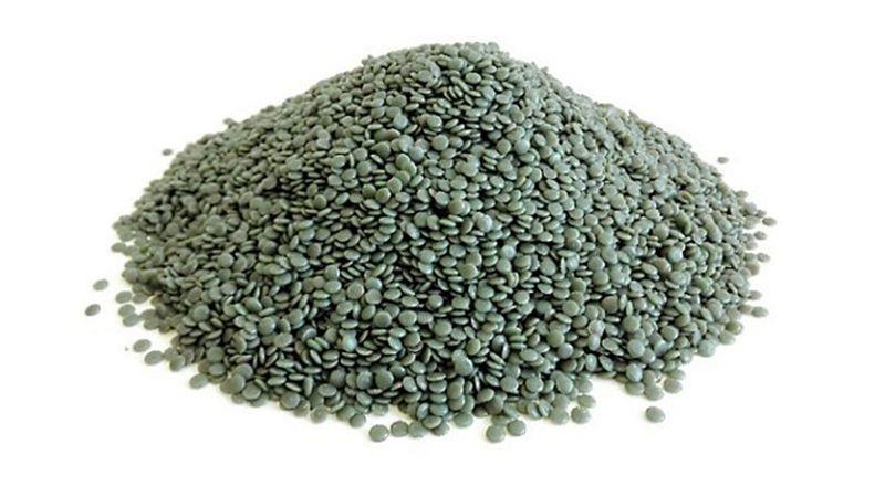 Figure 4: polyAl granules after an advanced mechanical recovery process