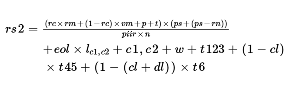 Reuseable glass bottle equation 2