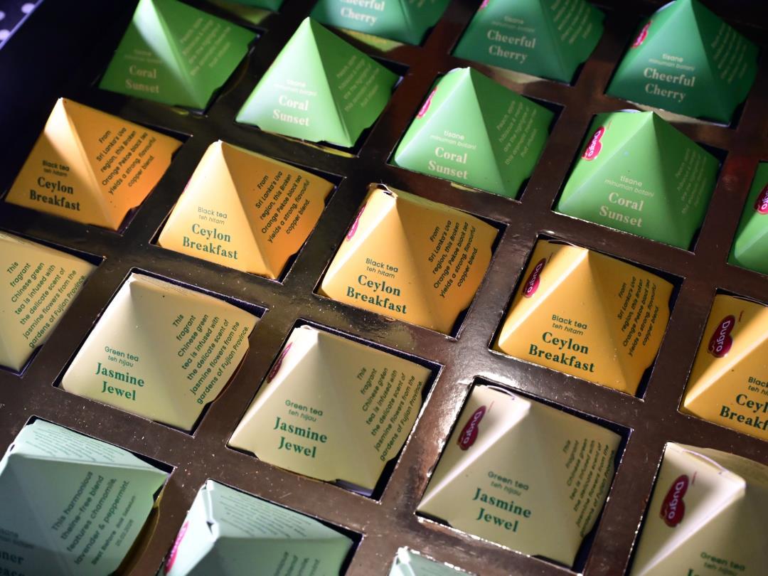 Brief packaging tea