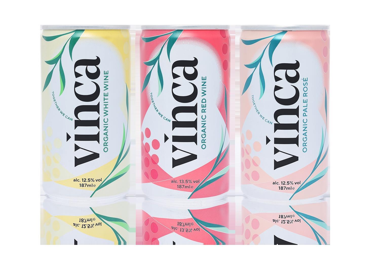 Vinca Ardagh wine can multiple