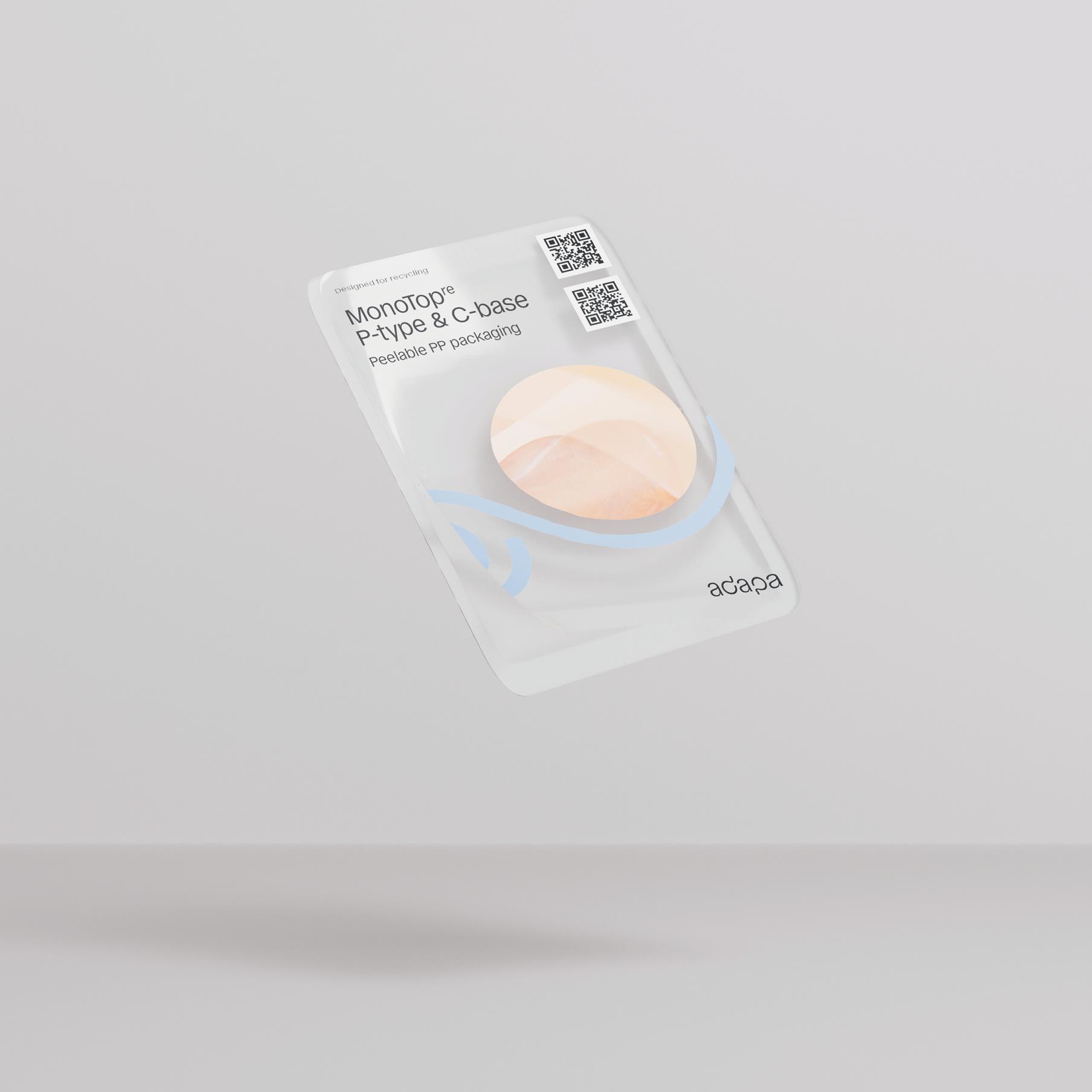 Part of adapa Group’s wide D4R product range: Standup pouches made from PE, PP and paper