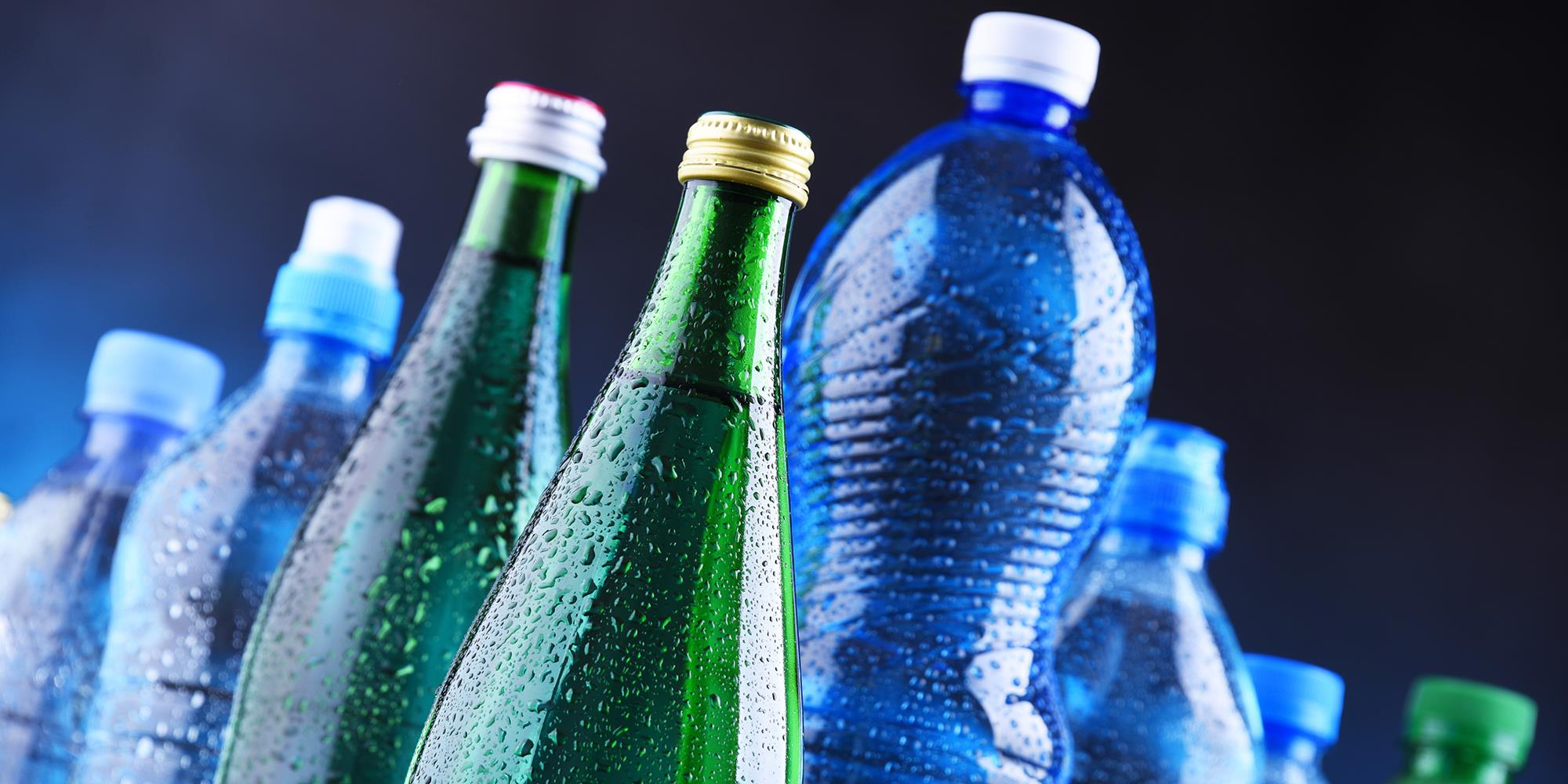HB Fuller Glass and PET bottles