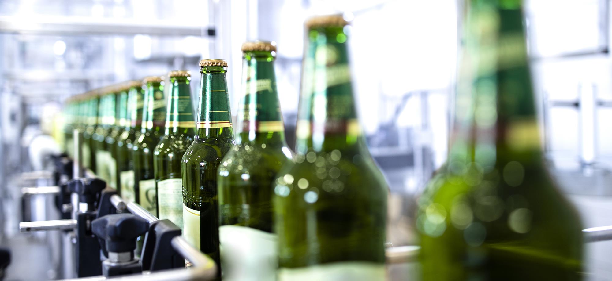 HBFuller glass bottles
