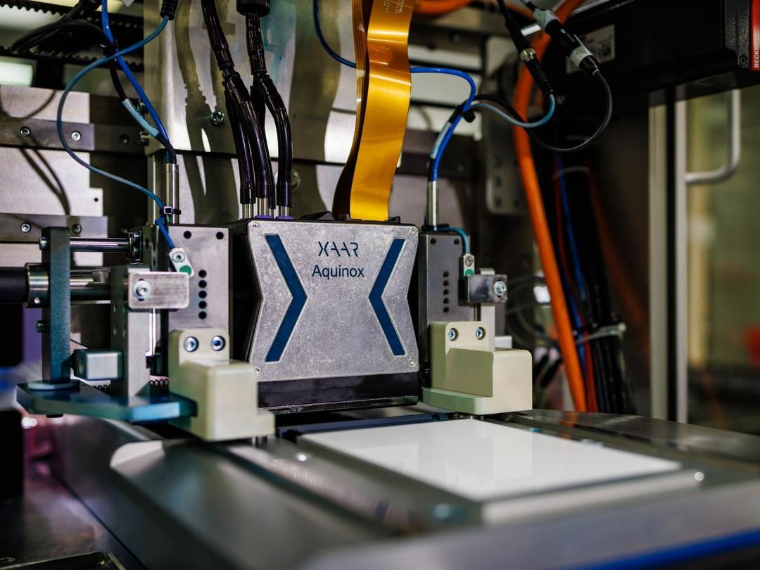 Xaar Aquinox printing