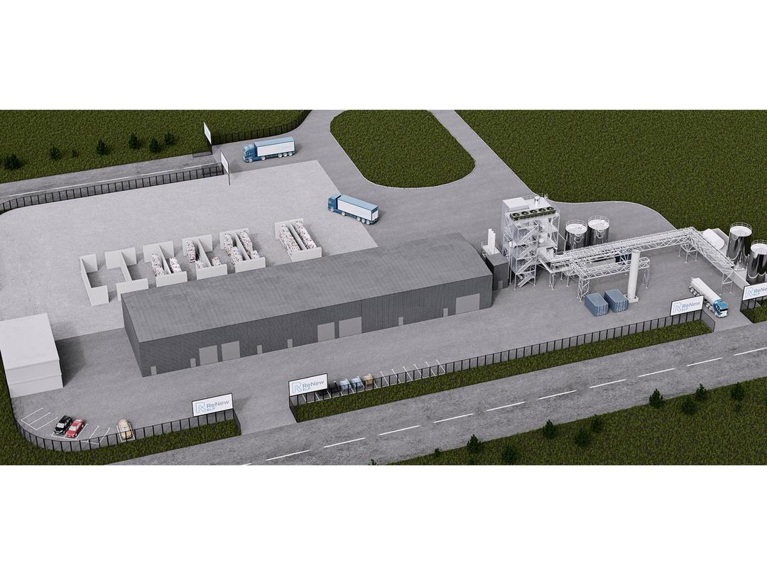 ReNew ELP Advanced Recycling Site Front View