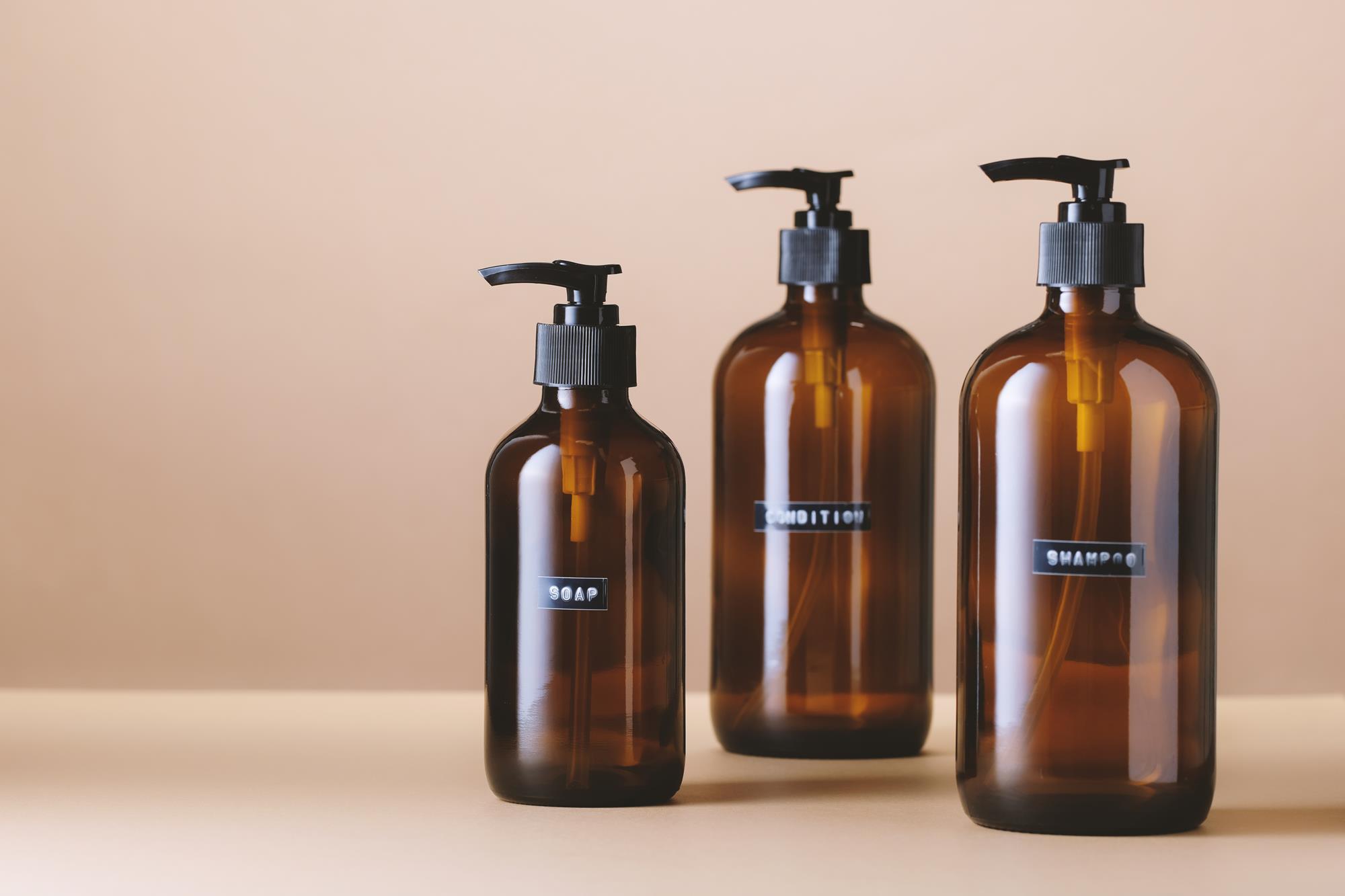 Reuse bottles cosmetic