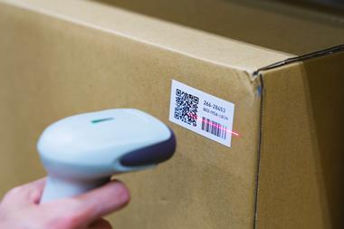 Barcode scanner and box
