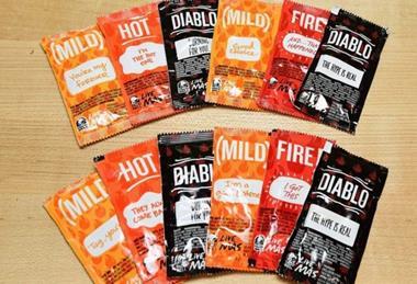 Taco Bell sauce packets