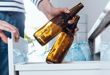Glass recycling