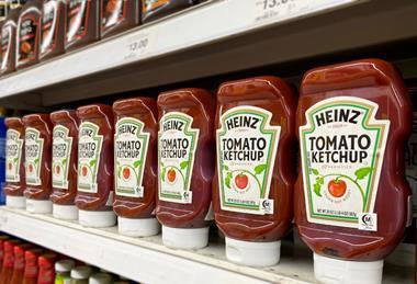 Heinz on shelf