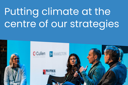 Putting climate at the centre of our strategies