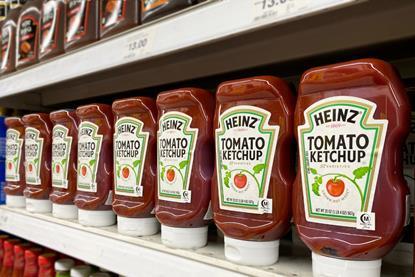 Heinz on shelf