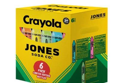 Jones Soda and Crayola