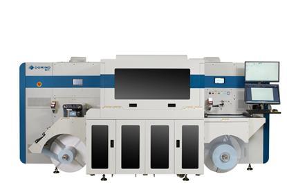 Domino N410 LED label press