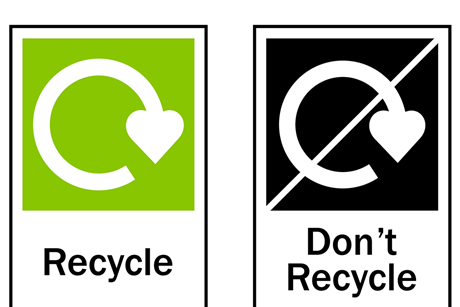 Recycle labels