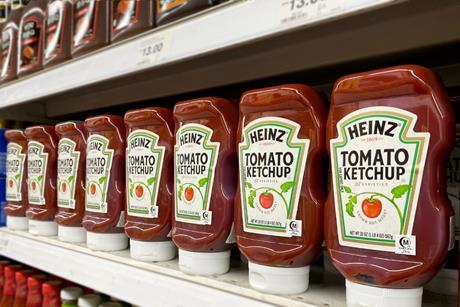 Heinz on shelf