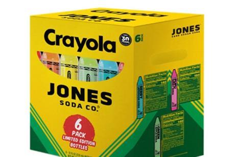 Jones Soda and Crayola