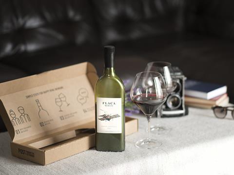Garçon Wines - Flaca Chilean Merlot near postal box web.jpg