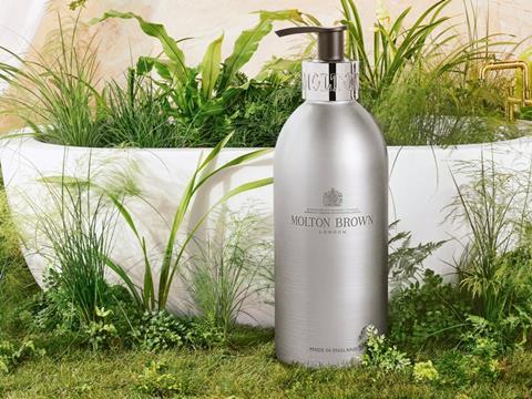 Dove aims to eliminate plastic waste with reusable body wash