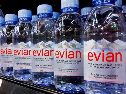 evian mineral water - Danone