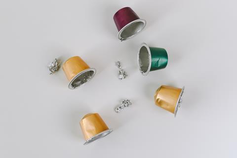 ACTEGA coffee capsules on table