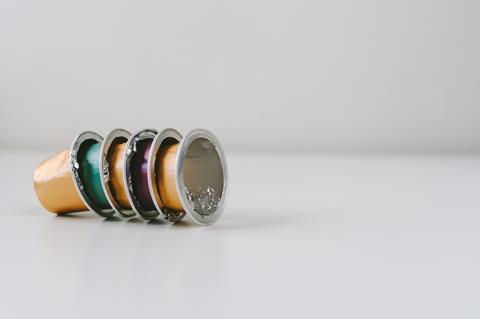 ACTEGA coffee capsules stapled