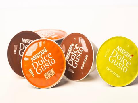 Nestle hotsell coffee pods