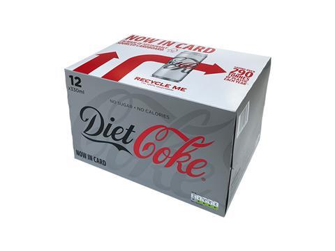 Coca-Cola HBC rolls out paper-based carton solution to larger multipacks, Article